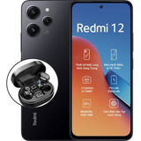 Redmi 12 Dual Sim 256gb Polar Silver 8gb Ram Global + Brinde