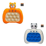 Pop-it Mini Gamer Console Anti Stress Eletrônico Urso+pilhas