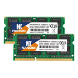 Memoria Ram Nansike 16gb (2x8gb) Ddr3l-1600 Sodimm Laptop