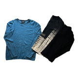 Sweater Hilo + Remeras Hombre Ts Pull&bear Imp. España 