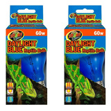 Daylight Blue Reptile Bulb [juego De 2] Watt