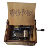 Caixinha De Música A Corda Harry Potter Madeira 