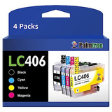 Cartuchos De Tinta Lc406 Para Impresoras Brother 4 Colores