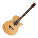 Guitarra Electroacústica Washburn Ea15 Natural