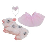 , Porco De Silicone Mini Piggy Brinquedos Mini Boneca De