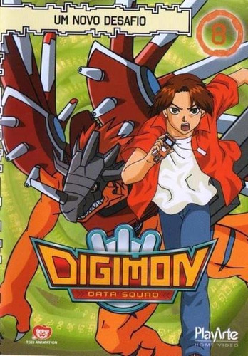 Dvd Digimon Volume 8 Um Novo Desafio