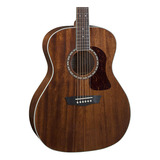 Guitarra Acústica Texana Washburn G12s Natural Caoba Satin 