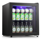 Mini Refrigerador De Bebidas Con Puerta De Vidrio Transparen