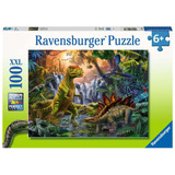 Rompecabezas Dinosaunios P/niños 100 Pzas Xxl Ravensburger