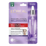 Mascarill L'oréal Paris Hidratante Revitalift Ácido Hialurónico Momento De Aplicación Día Noche Tipo De Piel Todo Tipo 28g