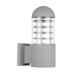 Lámpara Maxxi Pared Arbotante Exterior Aluminio Gris