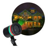 Estaca Proyector Laser Navidad Luces Lluvia Jardin Exterior