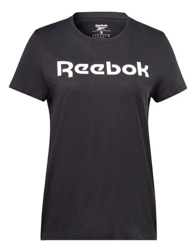 Playera Deportiva Mujer Dama Reebok Logo Vector Entreno