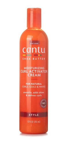 Crema Para Peinar Activadora De Rizos Naturales Cantu 355 Ml