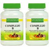 Complejo B Vitaminas X 60 Comprimidos Vita Tech - 2 Unidades