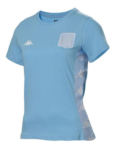 Remera Racing Club Kappa Spring Tee Oficial Dama