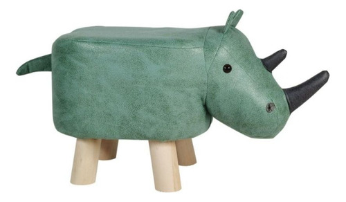 Pouf Infantil Diseño Rinoceronte