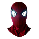 Casco Motorizado Spiderman Con Ojos Móviles Que Se Iluminan