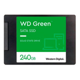 Disco Sólido Interno Western Digital Wd Green Wds240g3g0a 240gb Verde