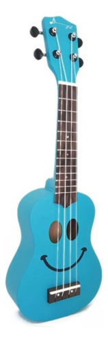 Ukulele Soprano Carita Feliz Varios Colores