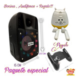 Bocina + Audifonos Bluetooth Paquete + Regalo Especial!!!