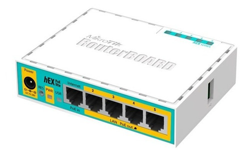 Router Mikrotik Routerboard Hex Poe Lite Rb750upr2 