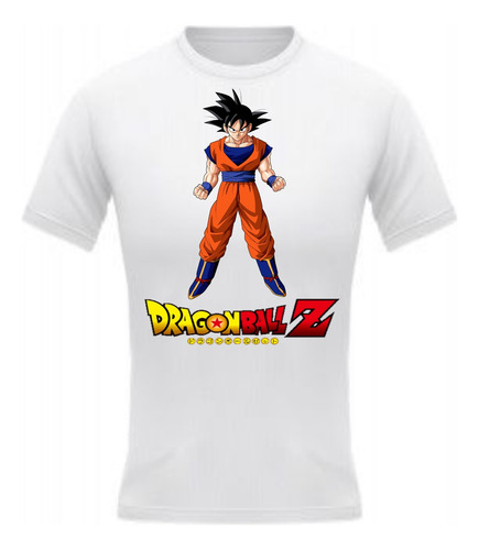 Camisa Dragon Ball Z Super Saiajin Gaku Personalizada Full
