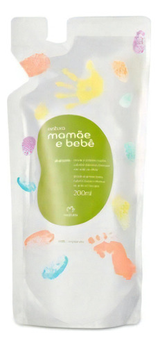 Shampoo Niños Mamae E Bebe Repuesto 200ml Natura