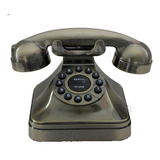 Wx-3011# Teléfono De Bronce Antiguo Teléfono Fijo Vintage