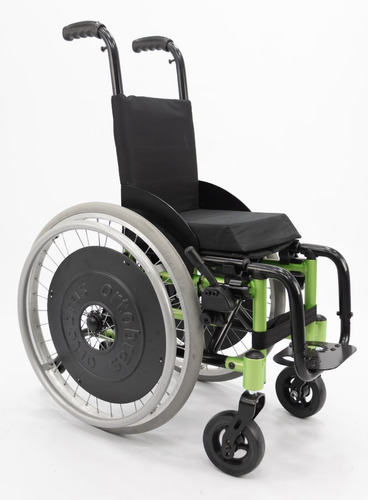 Cadeira De Rodas Infantil Ortobras Mini K Ortobras - L 30cm