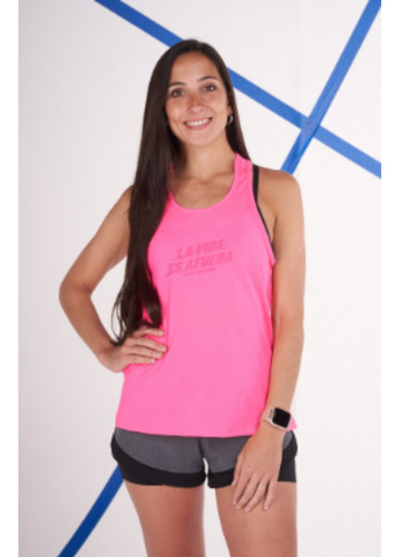 Musculosa Deportiva Mujer Salpa - Musalpa Fucsia Cuo S Int