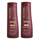Kit Shitake (350ml) Shampoo E Condicionador Bio Extratus