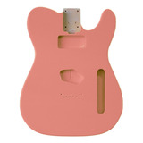 Corpo De Guitarra Telecaster Marupá Shell Pink