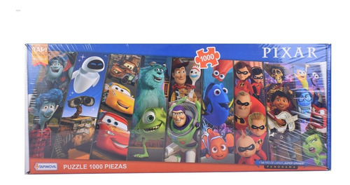 Puzzle Disney Pixar 1000 Piezas Panoramico - Tapimovil - Dgl