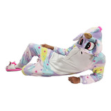 Pijama Térmica De Unicornio Para Niños Y Adultos