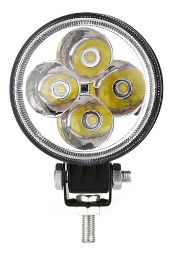 Faro Auxiliar 4 Led Moto Auto Camioneta Camión