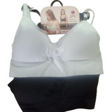 Pack De Brasieres Nursing Bra Seamless Talla M Marca Under C