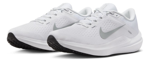 Tenis De Running En Carretera Hombre Nike Winflo 10 Color Blanco/blanco/gris Lobo Talla 25.5 Mx