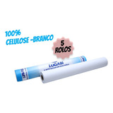 Lençol Descartavel Papel Hospitalar Maca 70x50 5 Rolos