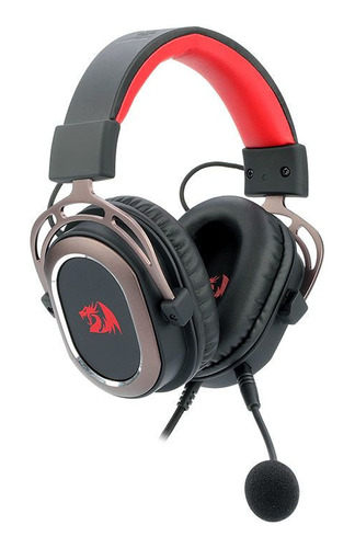 Fone Headset Gamer Redragon H710 Helios Pro Usb 7.1 Surround