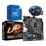 Combo Board H610m Procesador Intel Core I7 14700f Pc