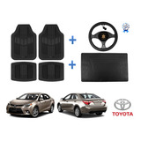 Tapetes 4pz + Cajuela + Volante Toyota Corolla 2014 - 2018