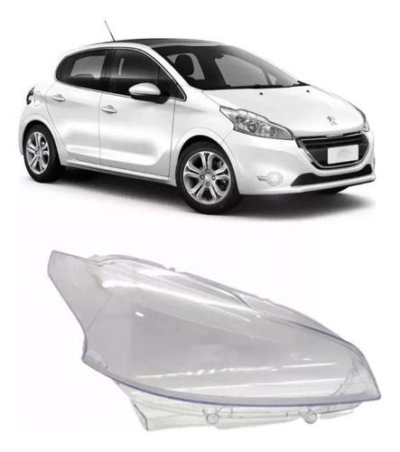 Lente De Optica Para  Peugeot 208 2013 2014 2015 2016 2017