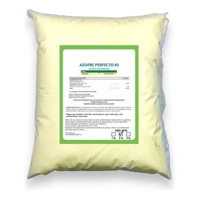 2kg Azufre Para Plantas | MercadoLibre