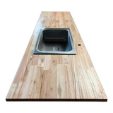 Mesada De Madera - Paraíso Alistonado - 60 Cm X 1,60 Mts