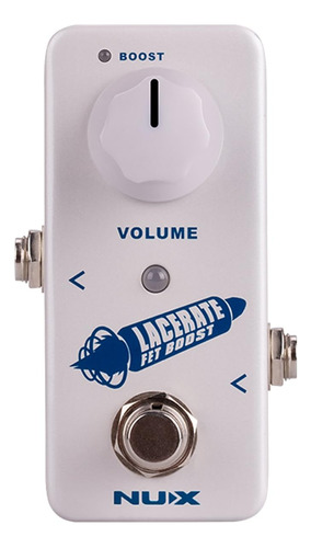 Nux Lacerate Mini Booster Pedal De Refuerzo De Guitarra