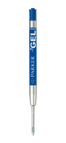 Repuesto Bolígrafo Parker Gel Tinta Azul Pluma Punto Medio