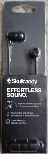 Fone Skullcandy Jib In-ear Earbuds Com Fio - Preto - P. Ent.