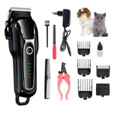 Kit Máquina De Tosa Pets Gato Cachorro Tosador Profissional