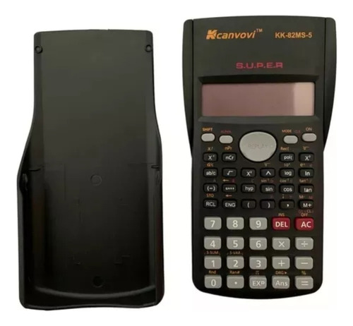 Funda Protectora Estadística Para Calculadora Científica, 240 Funciones, Color Negro